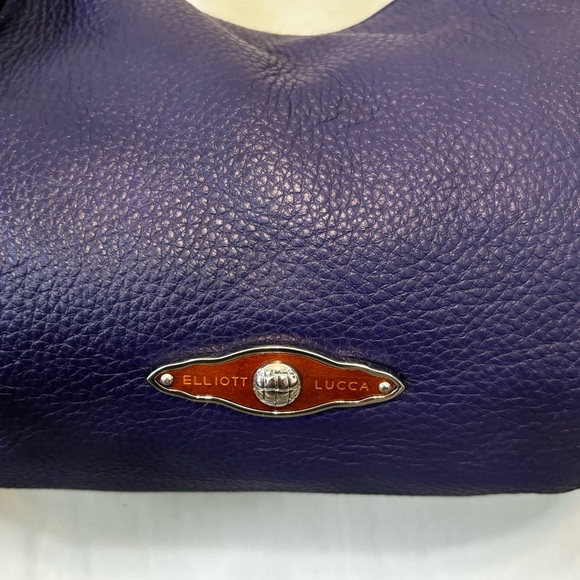 ELLIOT LUCCA leather hobo shoulder bag - Picture 2 of 13